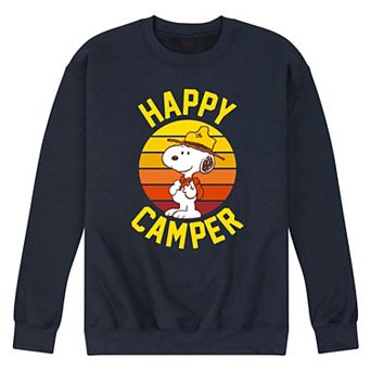 Men's Peanuts Snoopy Happy Camper Graphic Sweatshirt