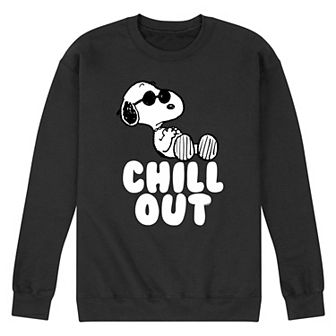 Men's Peanuts Snoopy Chill Out Graphic Sweatshirt