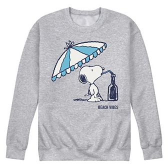 Men's Peanuts Snoopy Beach Vibes Graphic Sweatshirt