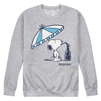 Men's Peanuts Snoopy Beach Vibes Graphic Sweatshirt