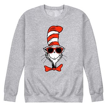Men's Dr Seuss The Cat In The Hat Cool Shades Graphic Sweatshirt