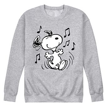 Men's Peanuts Snoopy Dancing Graphic Sweatshirt
