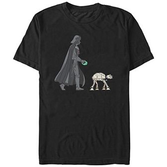 Men's Star Wars Darth Vader AT-AT Walker Graphic Tee