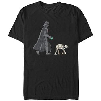 Men's Star Wars Darth Vader AT-AT Walker Graphic Tee