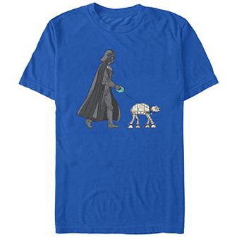 Men's Star Wars Darth Vader AT-AT Walker Graphic Tee