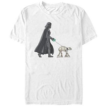 Men's Star Wars Darth Vader AT-AT Walker Graphic Tee