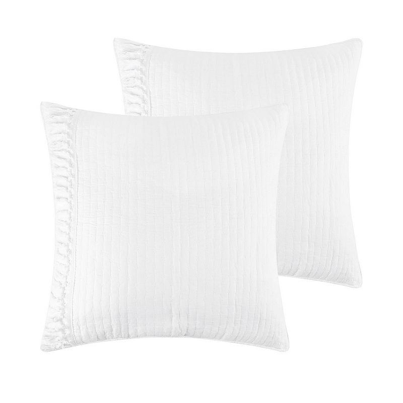 70389919 Levtex Home Casita White Euro Sham Set sku 70389919