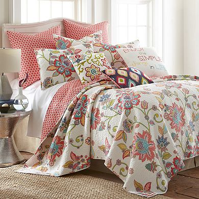 Levtex Home Clementine Spring Set of 2 Euro Shams