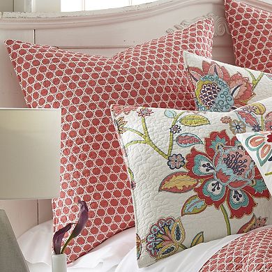 Levtex Home Clementine Spring Set of 2 Euro Shams