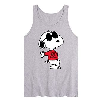 Men's Peanuts Snoopy Joe Cool Graphic Tank Top