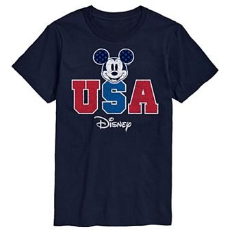 Disney's Mickey Mouse Big & Tall USA Graphic Tee