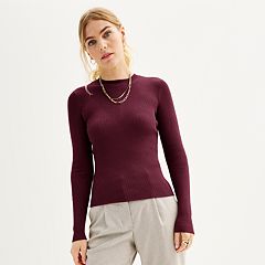 Kohls purple store sweater