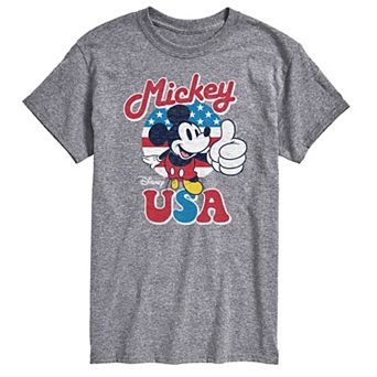 Disney's Mickey Mouse Big & Tall USA Graphic Tee