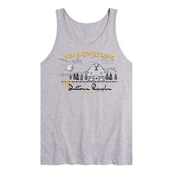 Men's Yellowstone Dutton Ranch Graphic Tank Top