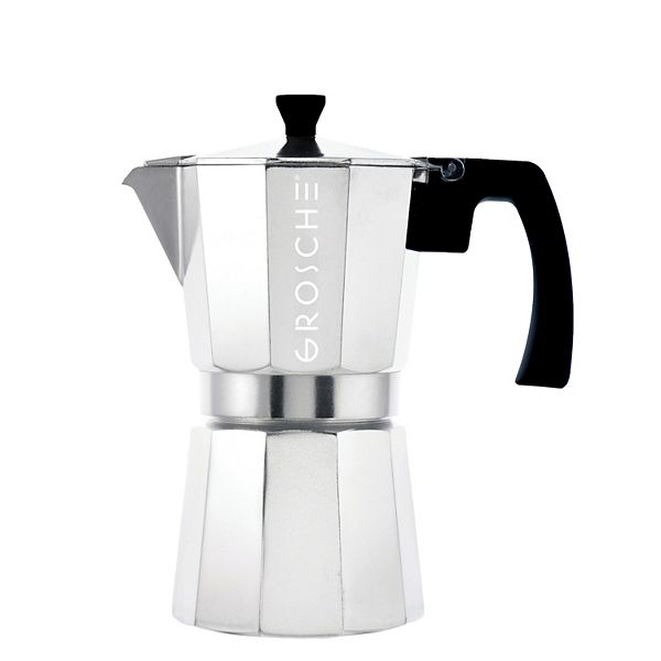 GROSCHE Milano Stovetop Espresso 6Cup Moka Pot Coffee Maker