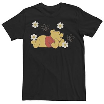 Disney's Winnie The Pooh Juniors' Flowers And Bees Boyfriend Graphic Tee