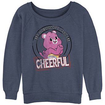 Juniors' Care Bears Cheery Horoscope Slouchy Terry Pullover