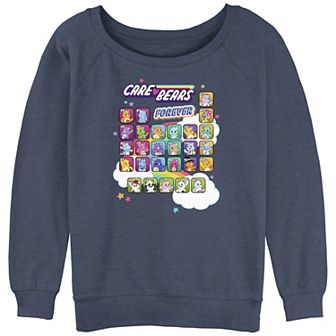 Juniors' Care Bears Periodic Care Bear Table Slouchy Terry Pullover