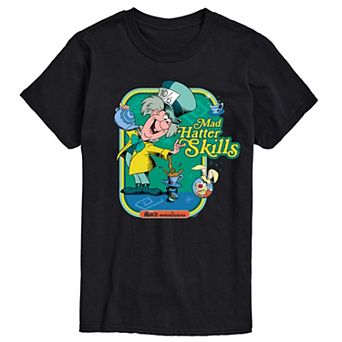 Disney's Alice in Wonderland Big & Tall Mad Hatter Graphic Tee