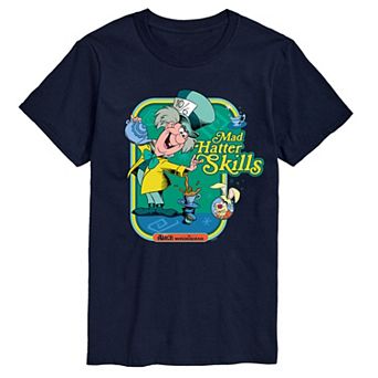 Disney's Alice in Wonderland Big & Tall Mad Hatter Graphic Tee