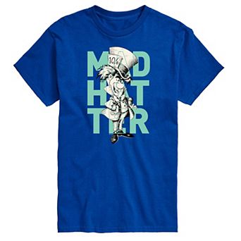 Disney's Alice in Wonderland Big & Tall Mad Hatter Graphic Tee