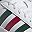 White Dark Green