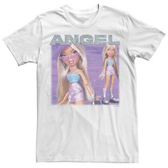 Juniors' Bratz Cloe Angel Diamond Text Boyfriend Graphic Tee