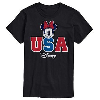 Disney's Minnie Mouse Men's USA Graphic Tee
