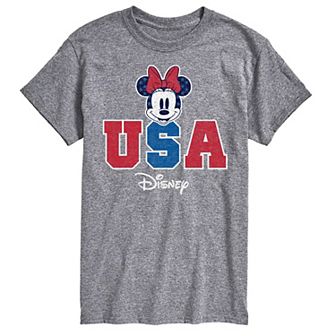 Disney's Minnie Mouse Men's USA Graphic Tee