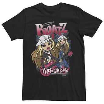 Juniors' Bratz Yasmin Rock Angelz Boyfriend Graphic Tee