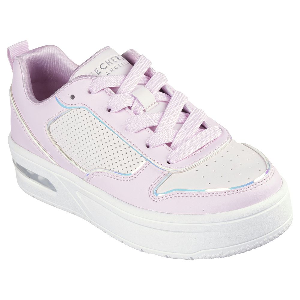 パープル　SKECHERS STREET スニーカー Amazon.com | Skechers Girl's Uno Gen1 - Perfectly Pearl
