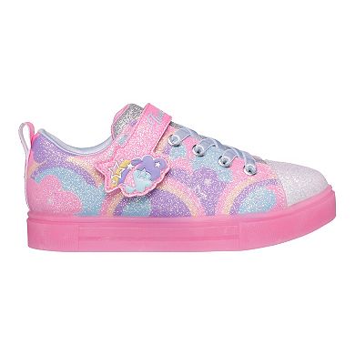  Skechers® Twinkle Toes: Twinkle Sparks Ice 2.0 Shimmering Sky Little Kid Girls' Light-Up Shoes