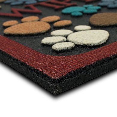 Sonoma Goods For Life® Modern Paws 18" x 30" All Weather Doormat