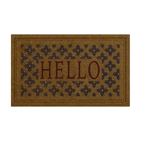 Sonoma Goods For Life® Hello Border 18 x 30 All Weather Doormat
