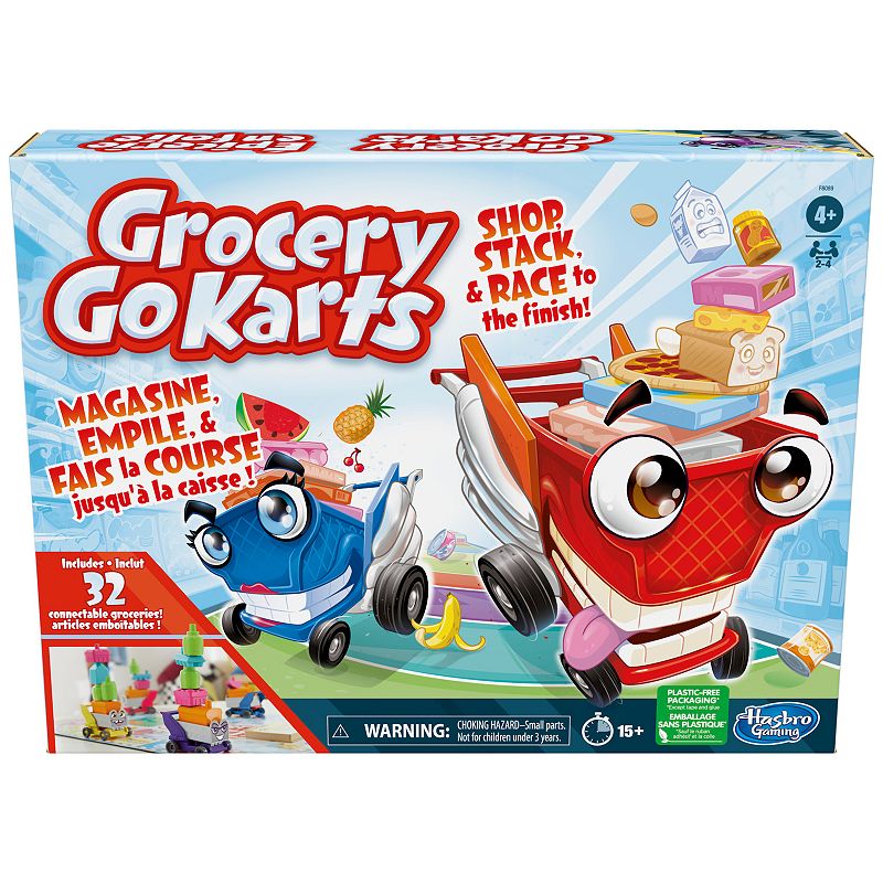 Hasbro Grocery Go Karts Game