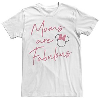 Disney's Minnie Mouse Juniors' Moms Are Fabulous Boyfriend Graphic Tee