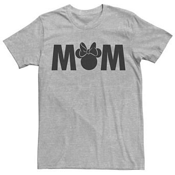 Disney's Minnie Mouse Juniors' Mom Word Boyfriend Graphic Tee