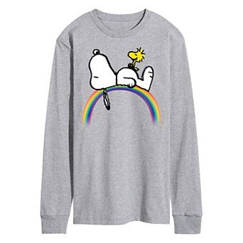Men's Peanuts Snoopy Long Sleeve Graphic Tee