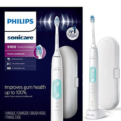 Philips Sonicare ProtectiveClean 5100 Gum Health Rechargeable Electric Toothbrush