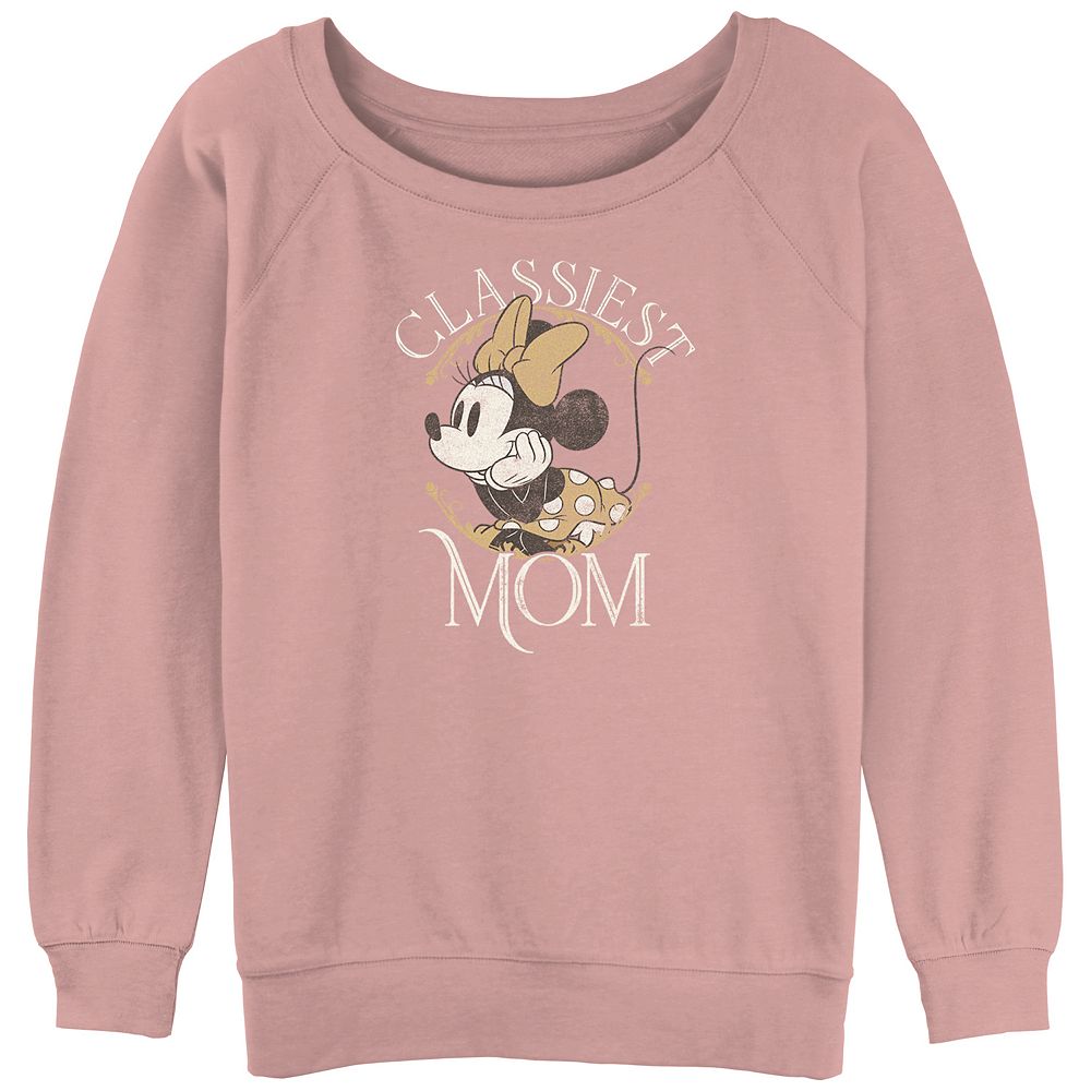 Disney's Minnie Mouse Juniors' Distressed Portrait Classiest Mom ...