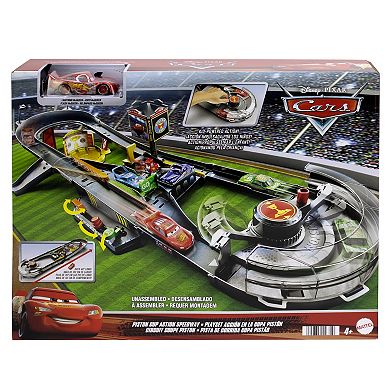 Mattel Disney / Pixar's Cars Piston Cup Action Speedway Playset