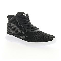 Womens Black High Top Sneakers