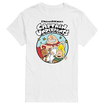 Big & Tall Captain Underpants George Harold Graphic Tee