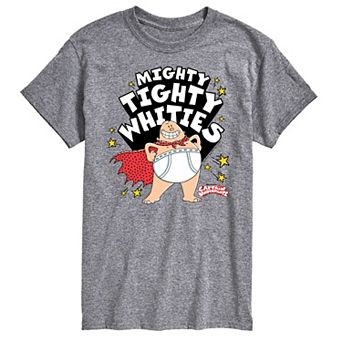 Big & Tall Captain Underpants Tighty Whities Graphic Tee