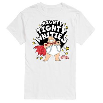 Big & Tall Captain Underpants Tighty Whities Graphic Tee