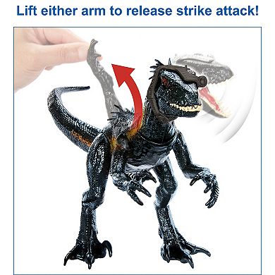 Mattel Jurassic World Track 'n Attack Indoraptor Action Figure