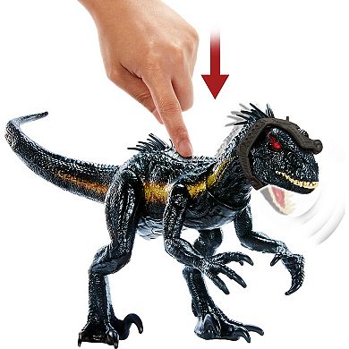 Mattel Jurassic World Track 'n Attack Indoraptor Action Figure