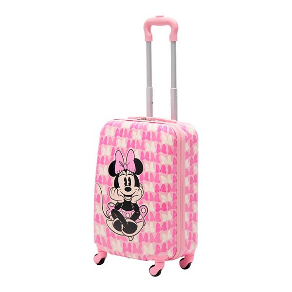 Disney By Ful Minnie Mouse Bows 21 Inch Carry On Hardside Spinner Luggage