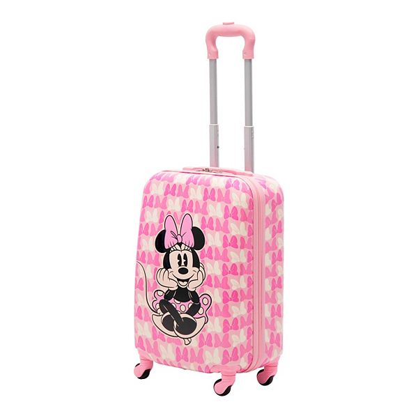 Disney's Minnie Mouse Bows 21Inch CarryOn Hardside Spinner Luggage by ful