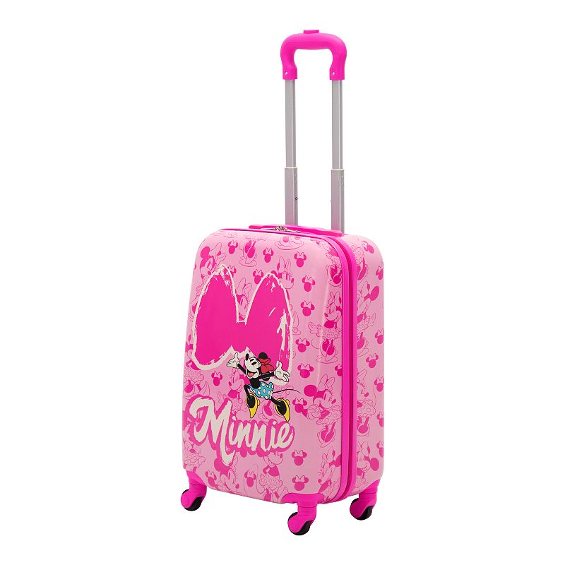 Disneys Minnie Mouse 21-in. Carry-On Hardside Spinner Luggage by ful, Pink
